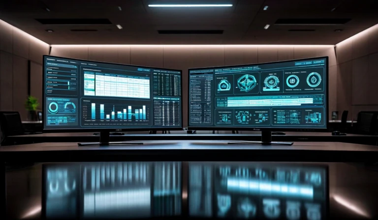 Commercial and defense tech dual display