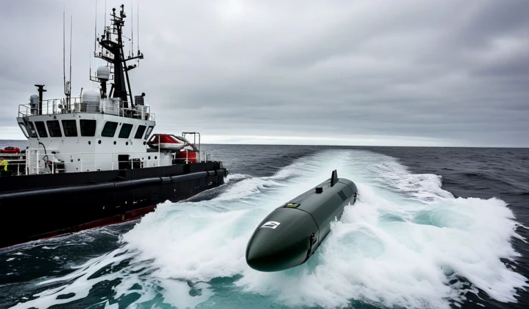 AUV underwater deployment